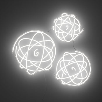 Atoms by Futura - LED neon sign - YELLOWPOP UK