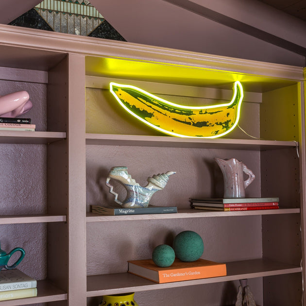 Banana by Andy Warhol - LED neon sign – YELLOWPOP