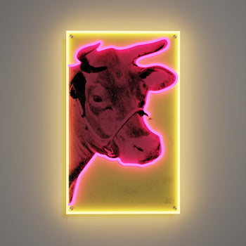 Cow by Andy Warhol - LED neon sign - YELLOWPOP UK