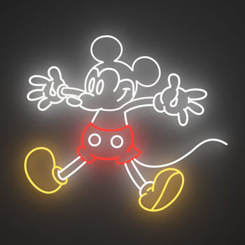 Mickey Giant by Yellowpop, LED neon sign - YELLOWPOP UK