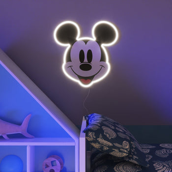 Mickey Printed Face by Yellowpop, LED neon sign - YELLOWPOP UK