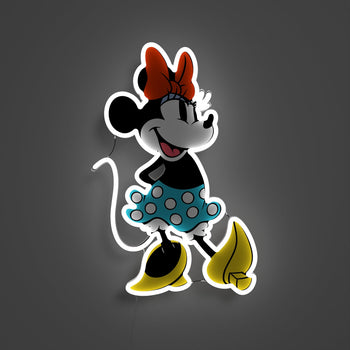 Minnie Mouse Full body by Yellowpop, LED neon sign - YELLOWPOP UK