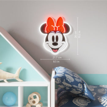 Minnie Printed Face by Yellowpop, LED neon sign - YELLOWPOP UK