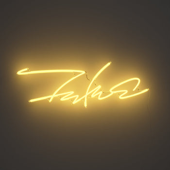 Signatura by Futura - LED neon sign - YELLOWPOP UK