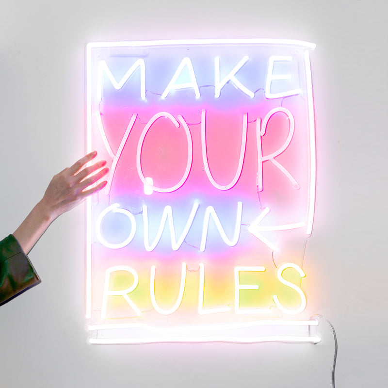 Style, Taste, Class by Bobby Berk, LED neon sign