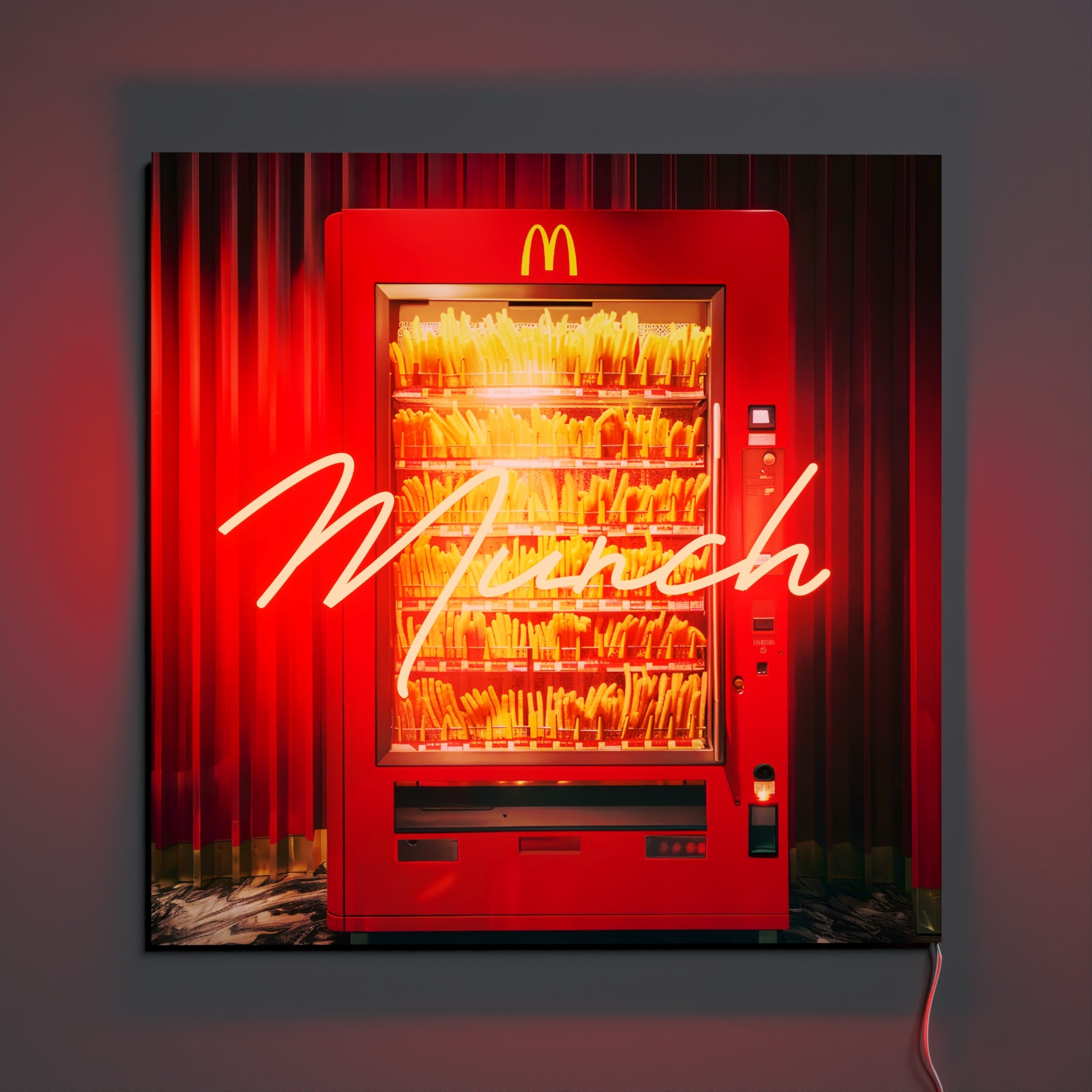 Munch by Yellowpop Wonderland, led neon sign
