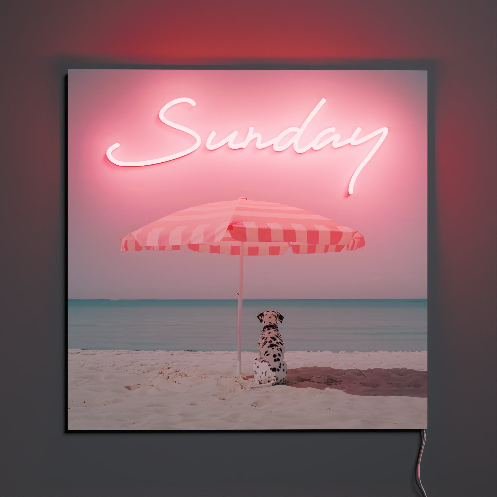 Sunday by Yellowpop Wonderland, led neon sign