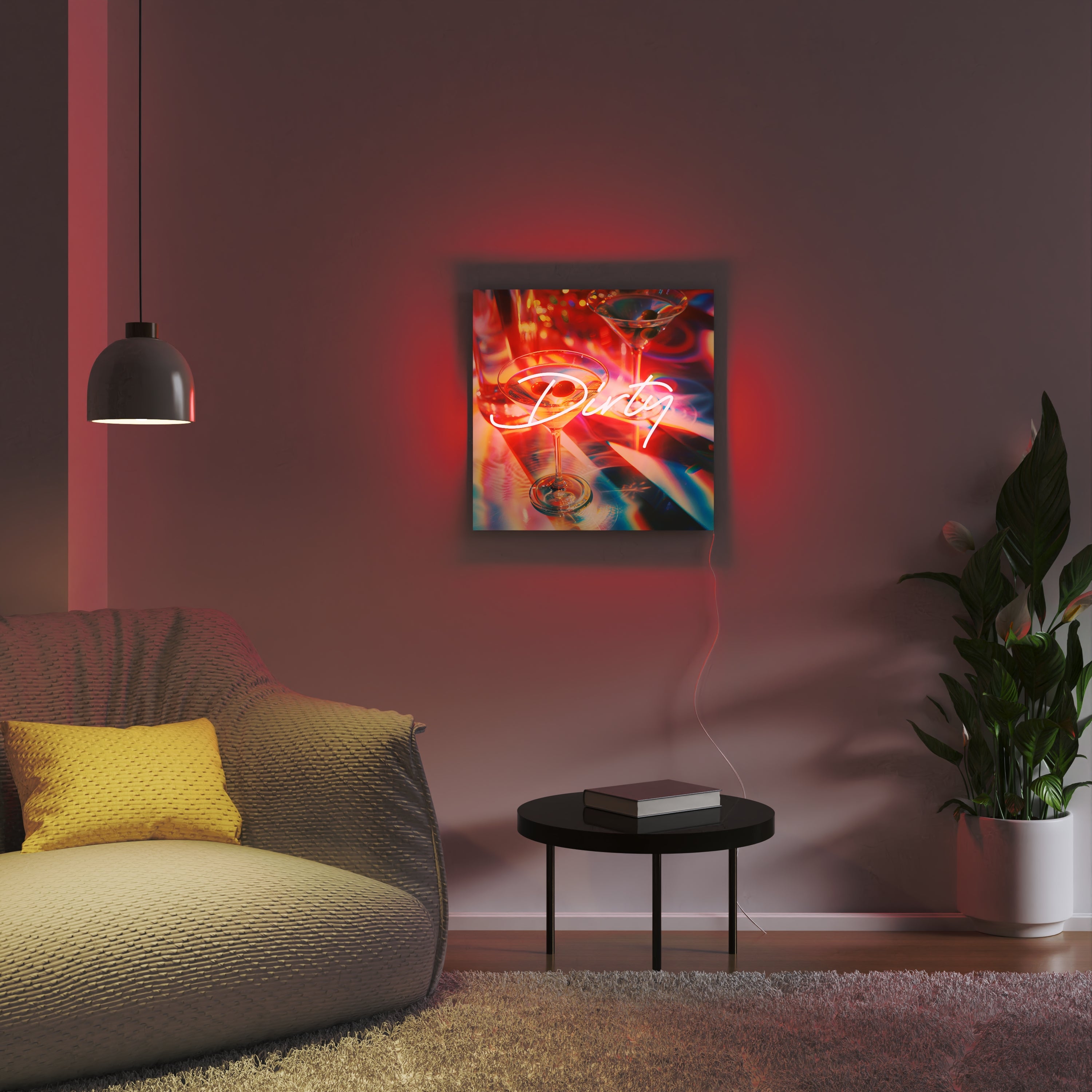 Dirty by Yellowpop Wonderland, led neon sign
