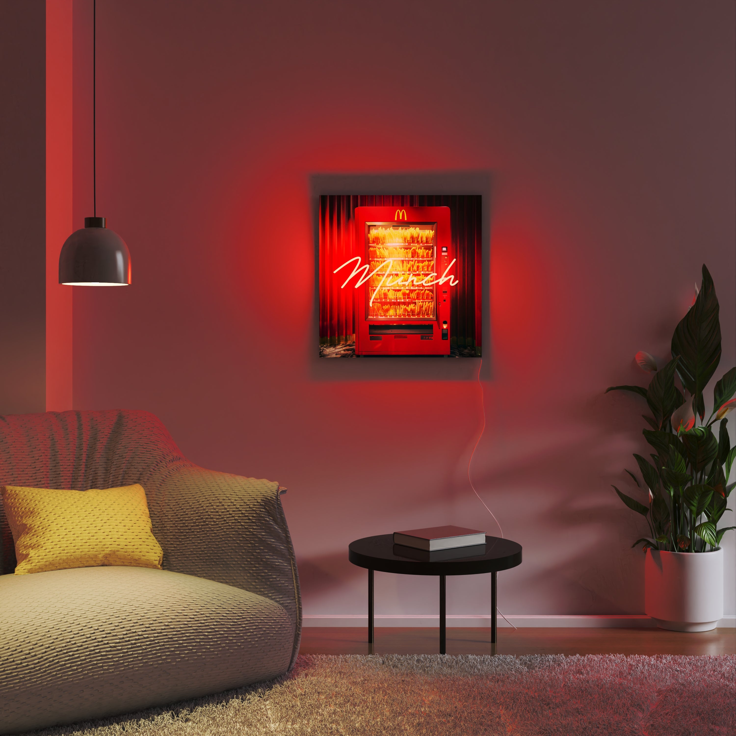 Munch by Yellowpop Wonderland, led neon sign