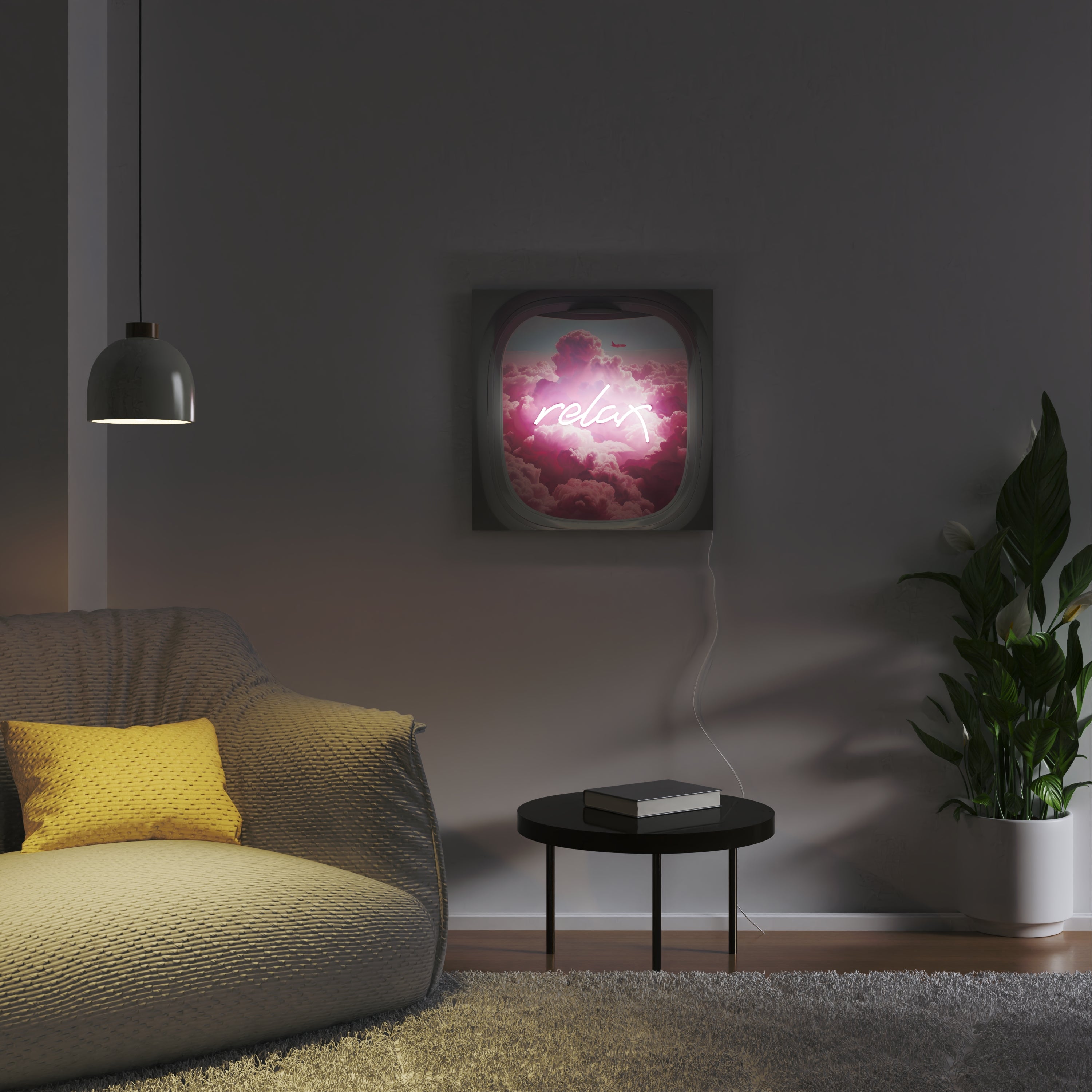Relax by Yellowpop Wonderland, led neon sign