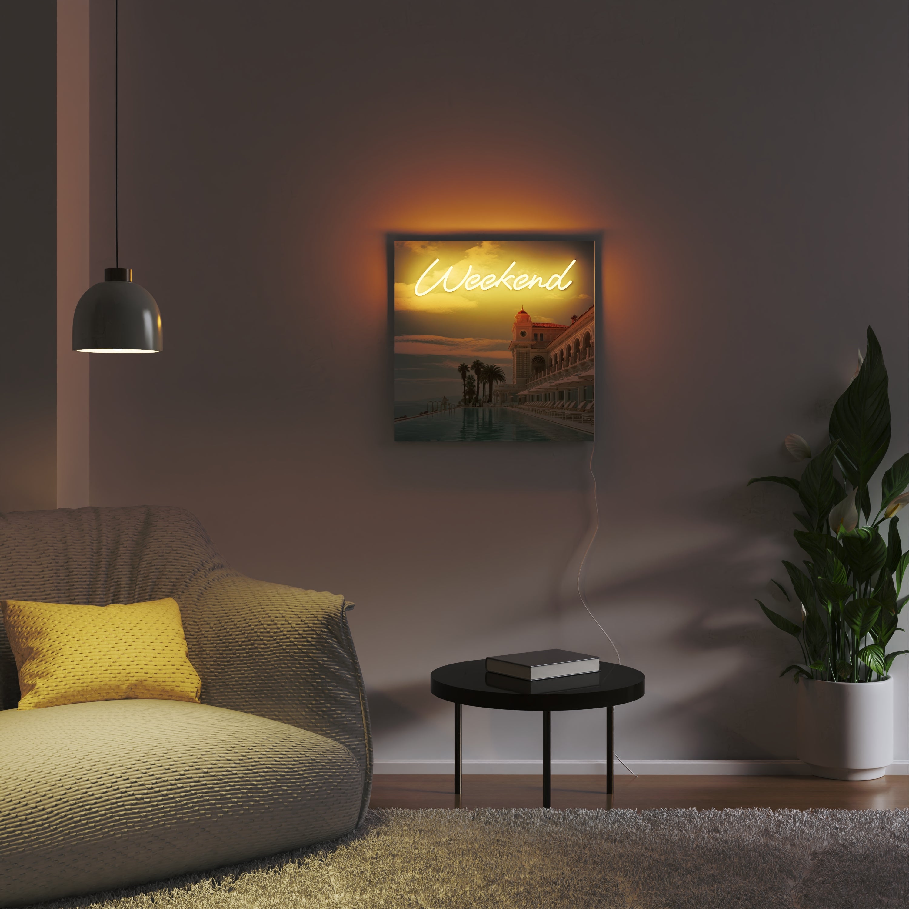 Weekend by Yellowpop Wonderland, led neon sign
