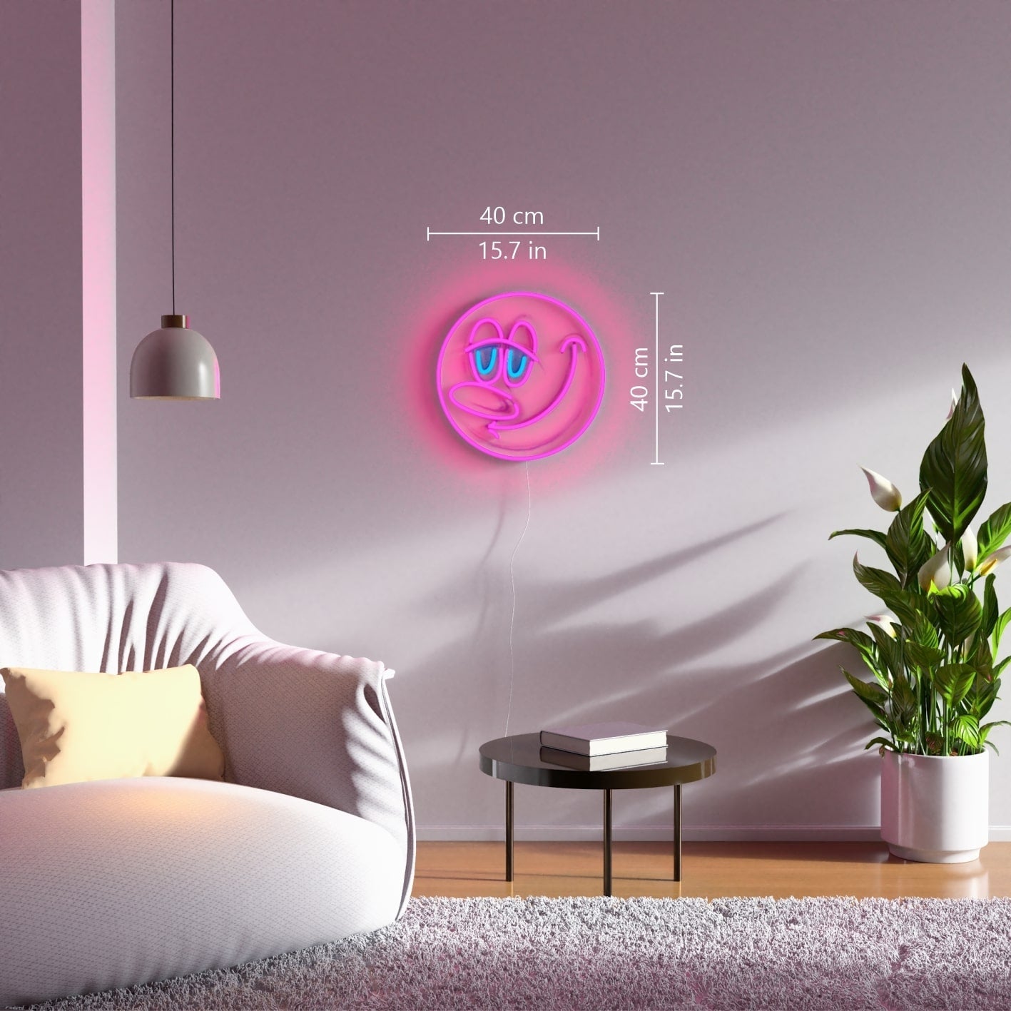 CHARMONY by Kenny Scharf - LED Neon Sign - YELLOWPOP UK