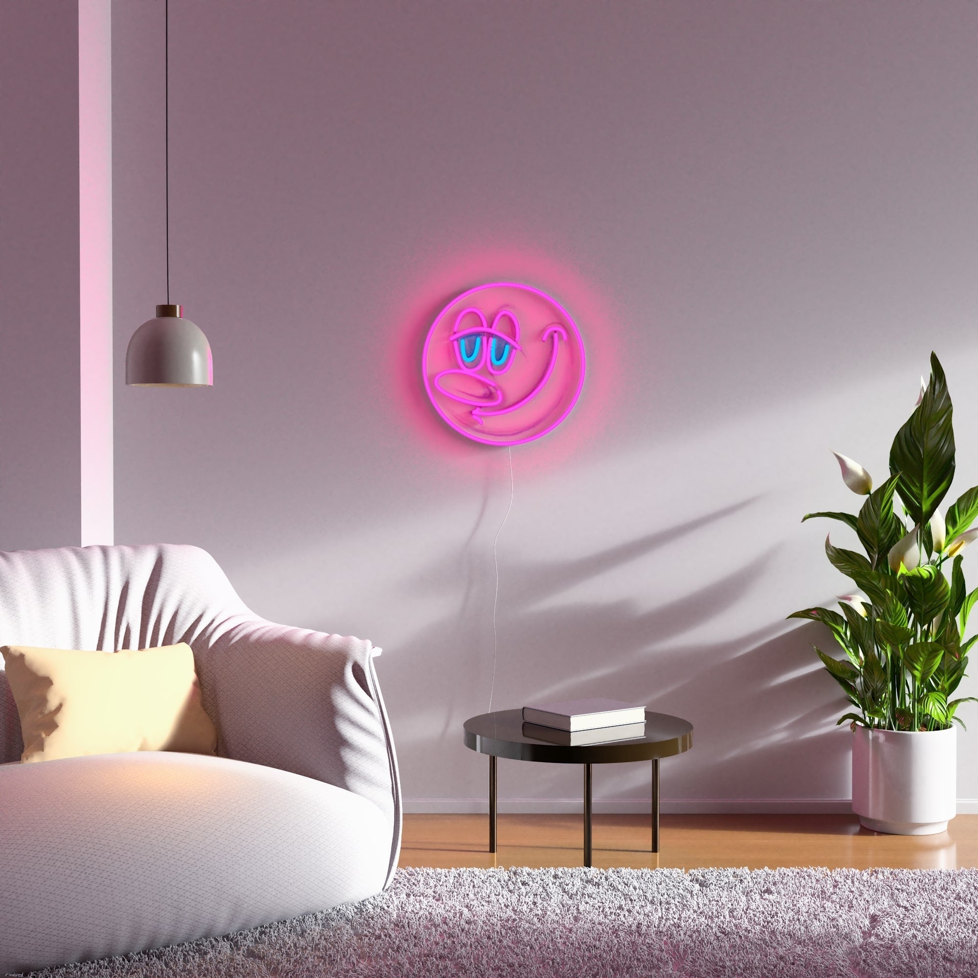 CHARMONY by Kenny Scharf - LED Neon Sign - YELLOWPOP UK