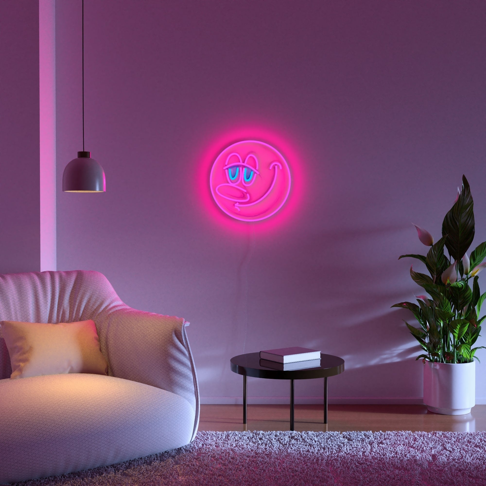 CHARMONY by Kenny Scharf - LED Neon Sign - YELLOWPOP UK