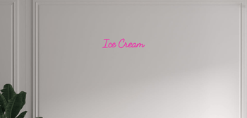 Custom text: Ice Cream - YELLOWPOP UK