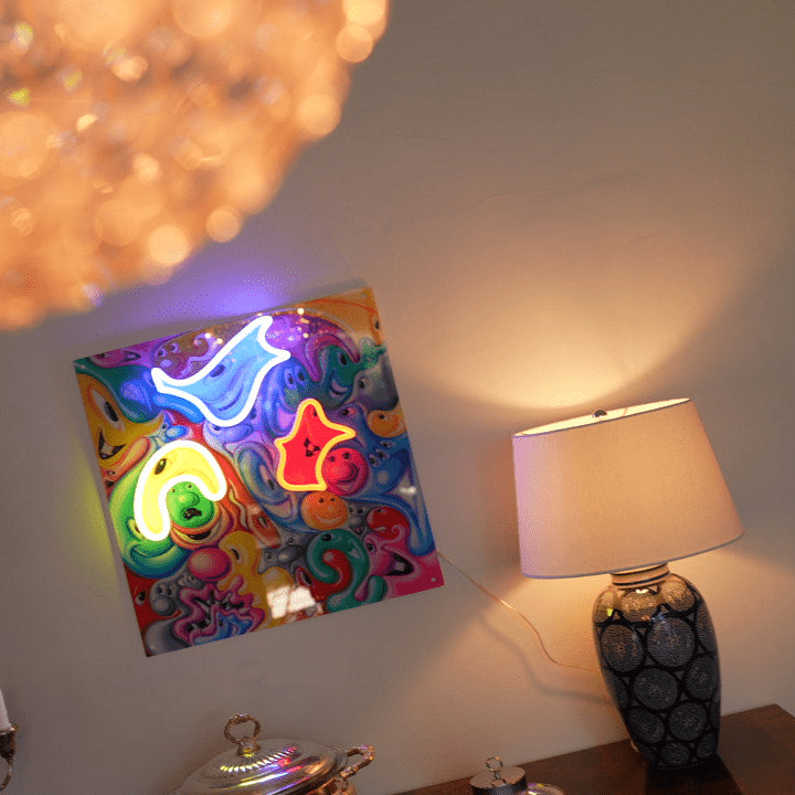 FACES IN PLACES by Kenny Scharf - YELLOWPOP UK