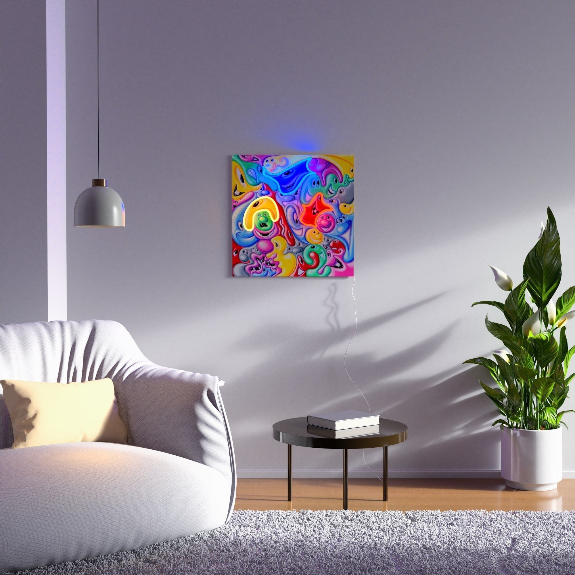FACES IN PLACES by Kenny Scharf - YELLOWPOP UK