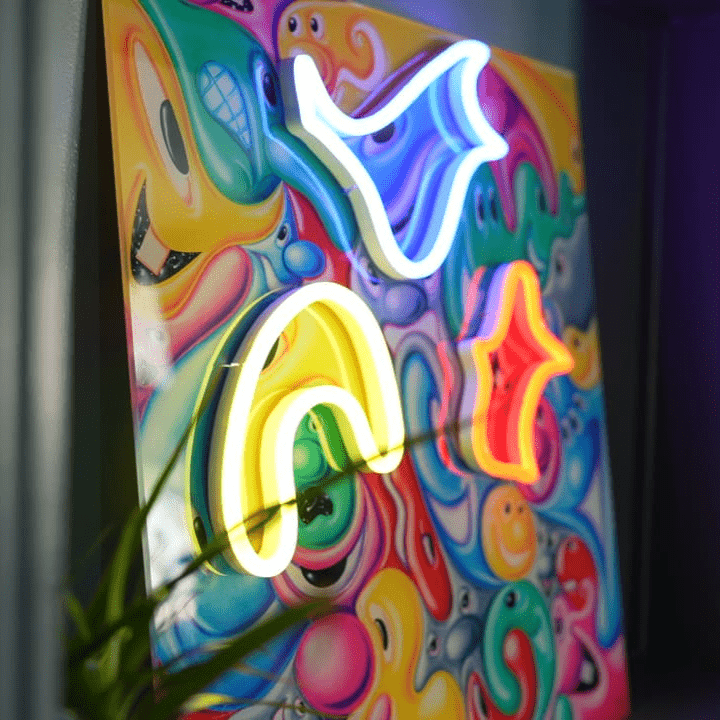 FACES IN PLACES by Kenny Scharf - YELLOWPOP UK