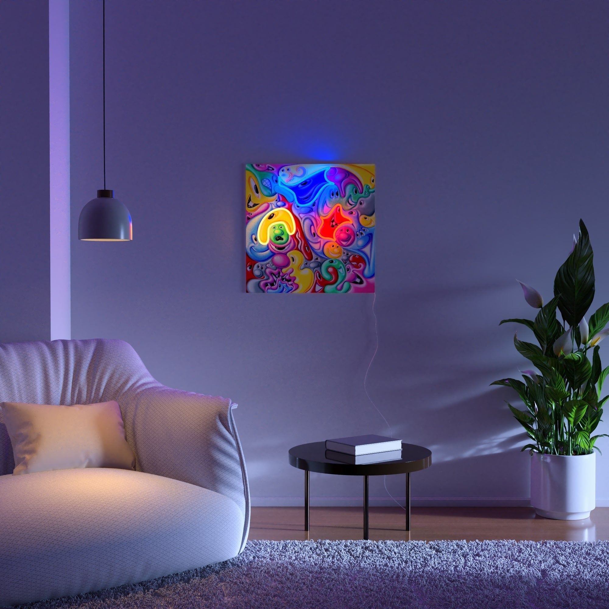 FACES IN PLACES by Kenny Scharf - YELLOWPOP UK