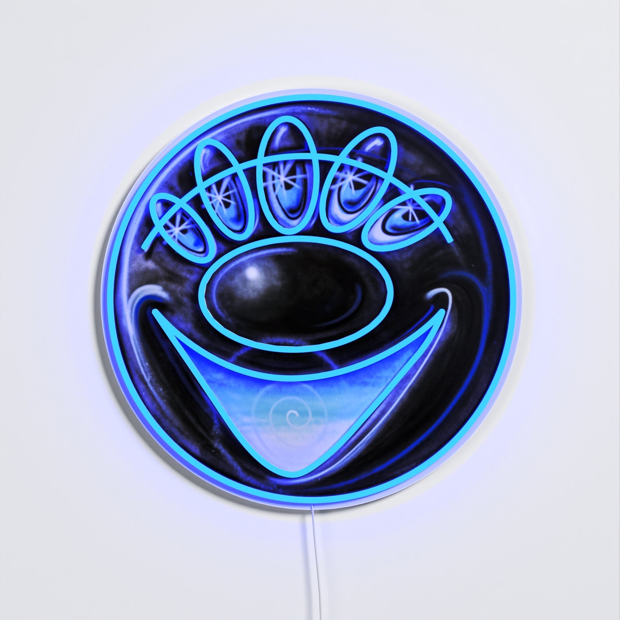 FUNZ INSIDE TOO by Kenny Scharf - Led Neon Sign - YELLOWPOP UK