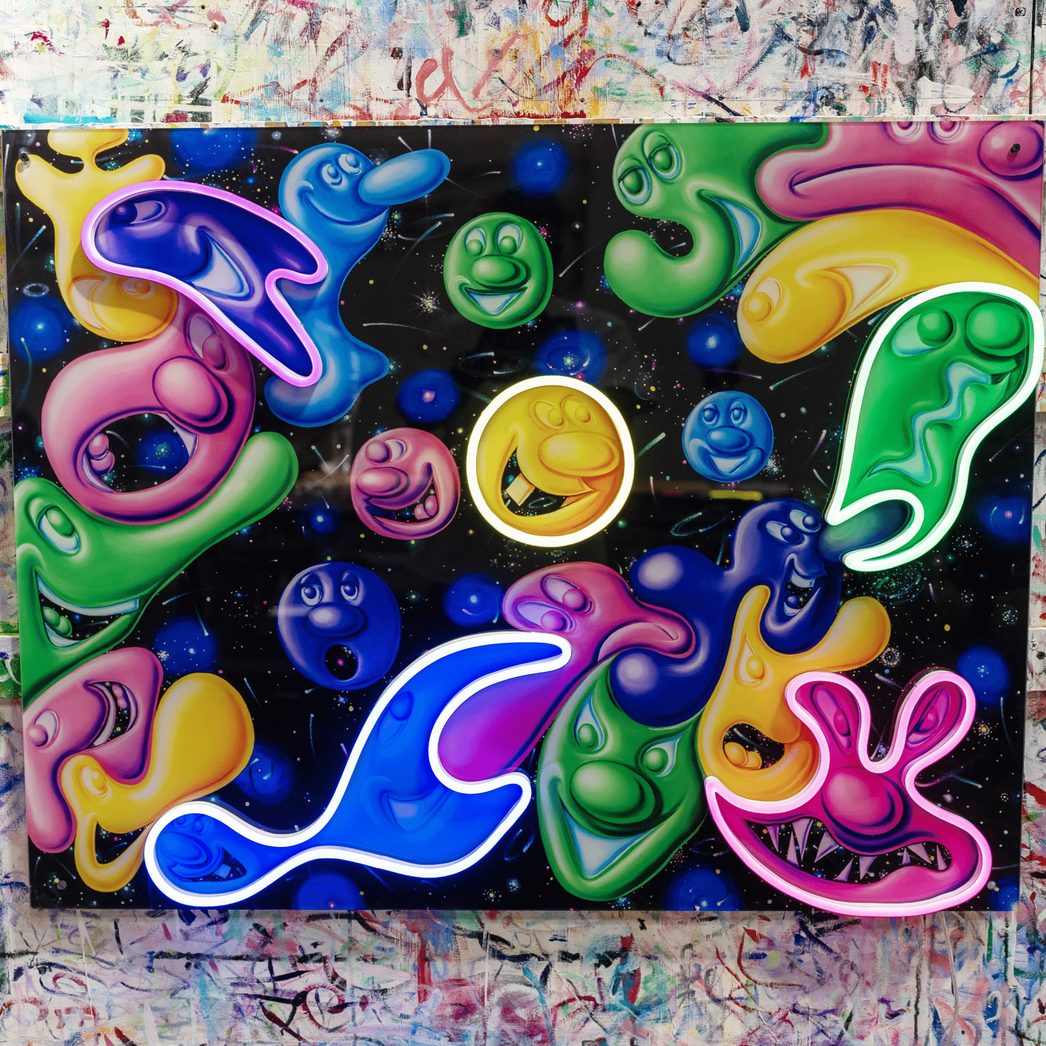GLOBZOZ by Kenny Scharf - YELLOWPOP UK