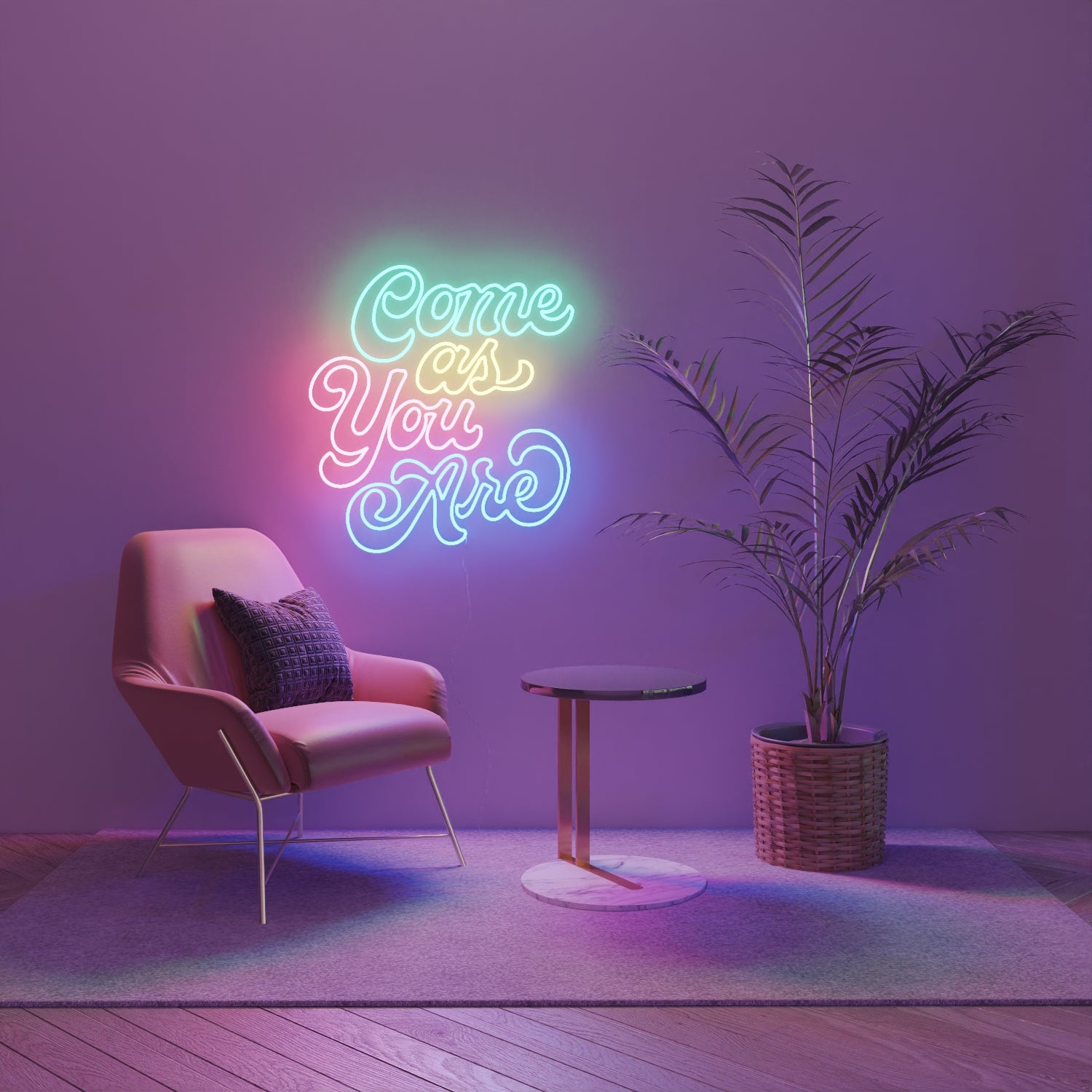 Come as you are by Caren Kreger - LED Neon Sign