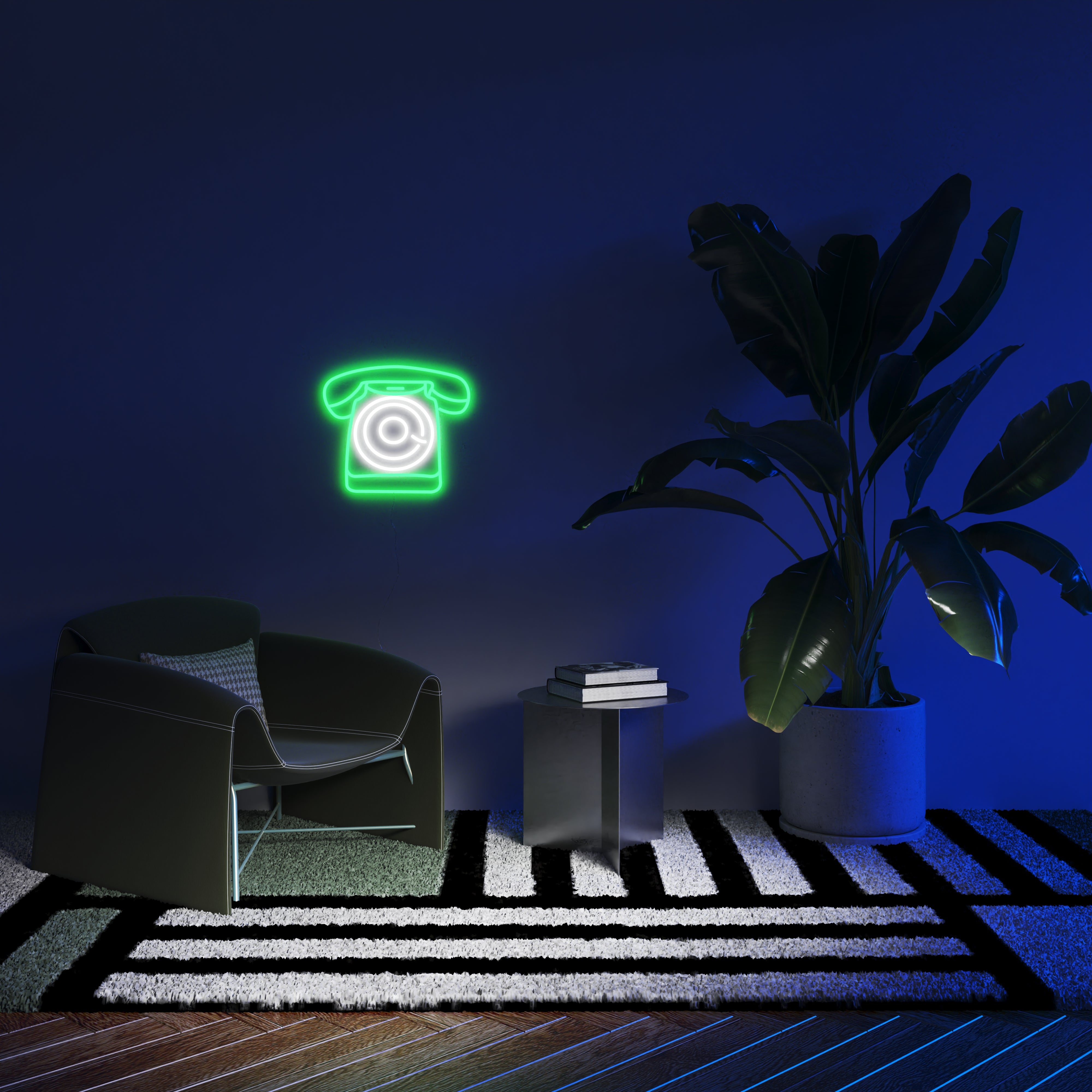 Vintage Phone - LED neon sign