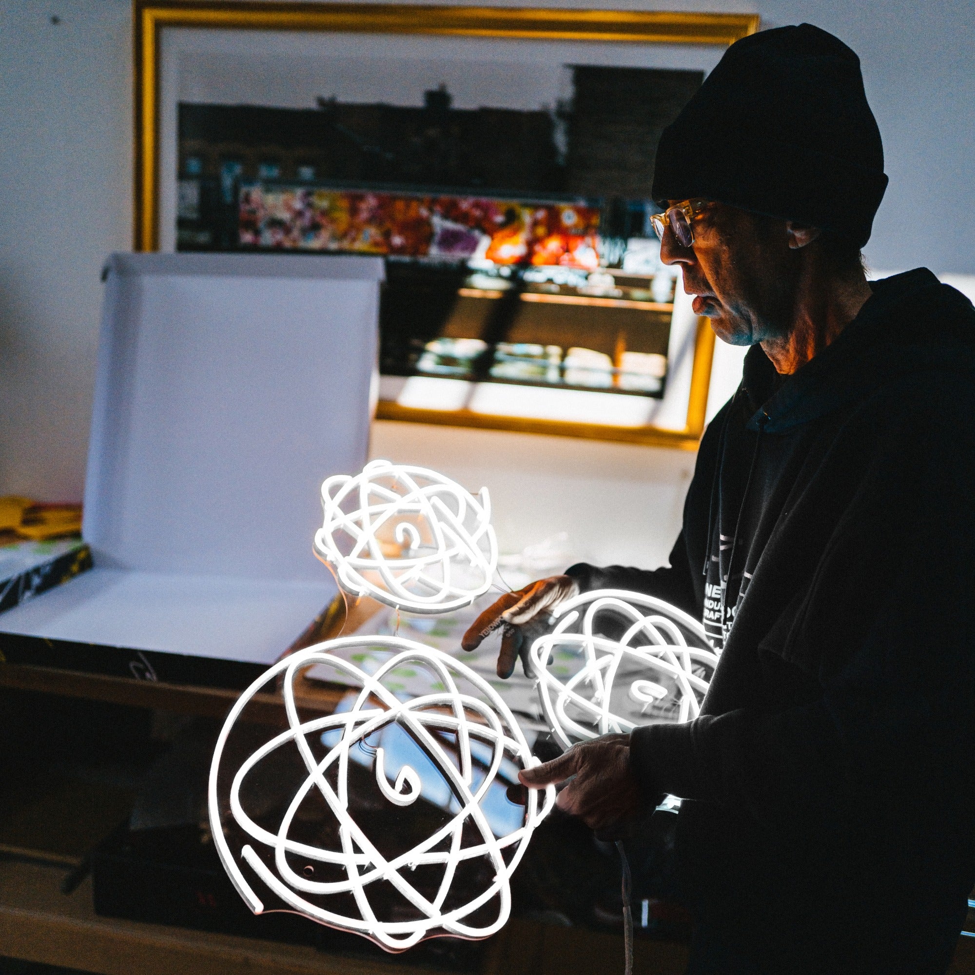 Atomic by Futura - LED neon sign - YELLOWPOP UK