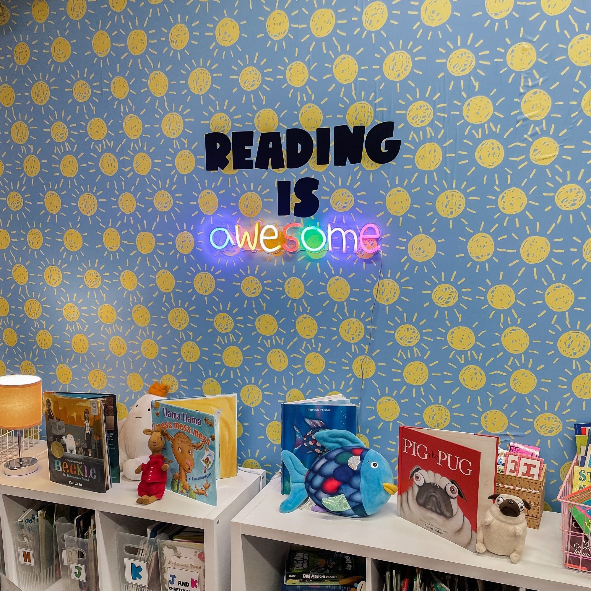 Awesome - LED neon sign - YELLOWPOP UK