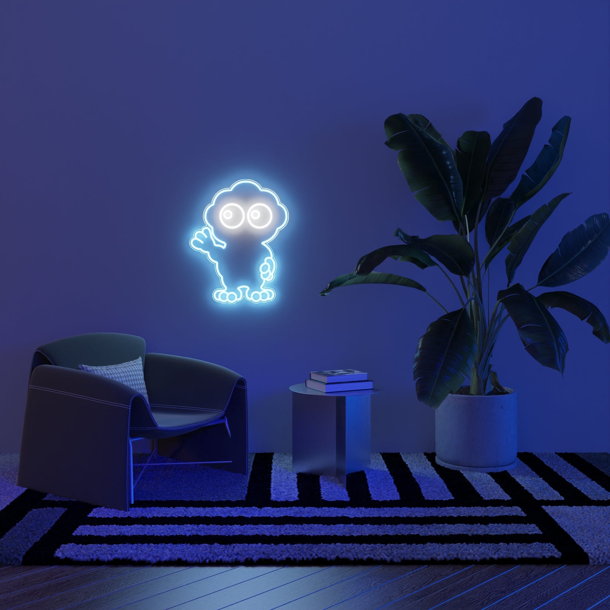 Baby Scoop by Raider, LED neon sign - YELLOWPOP UK