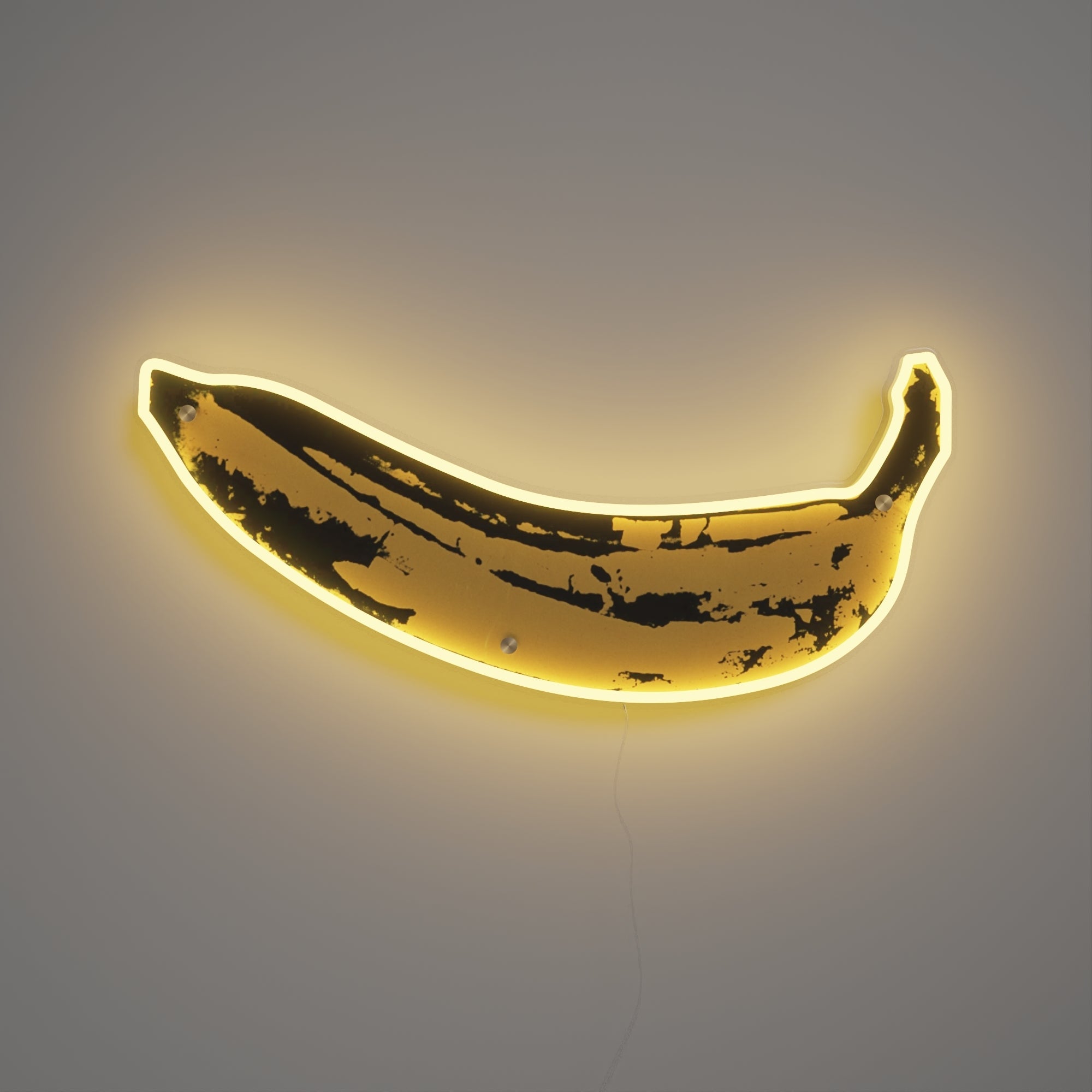 Banana by Andy Warhol - LED neon sign - YELLOWPOP UK