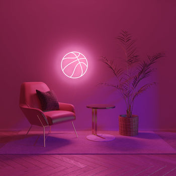 Basketball - LED neon sign - YELLOWPOP UK