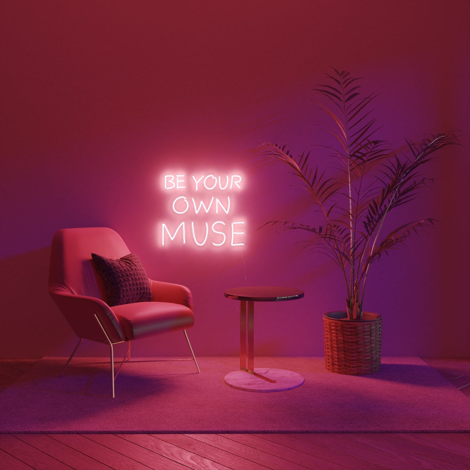Be Your Own Muse, LED neon sign - YELLOWPOP UK