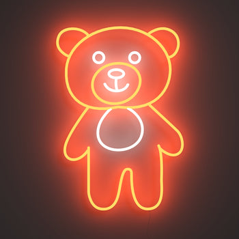 Bear Buddy - LED neon sign - YELLOWPOP UK