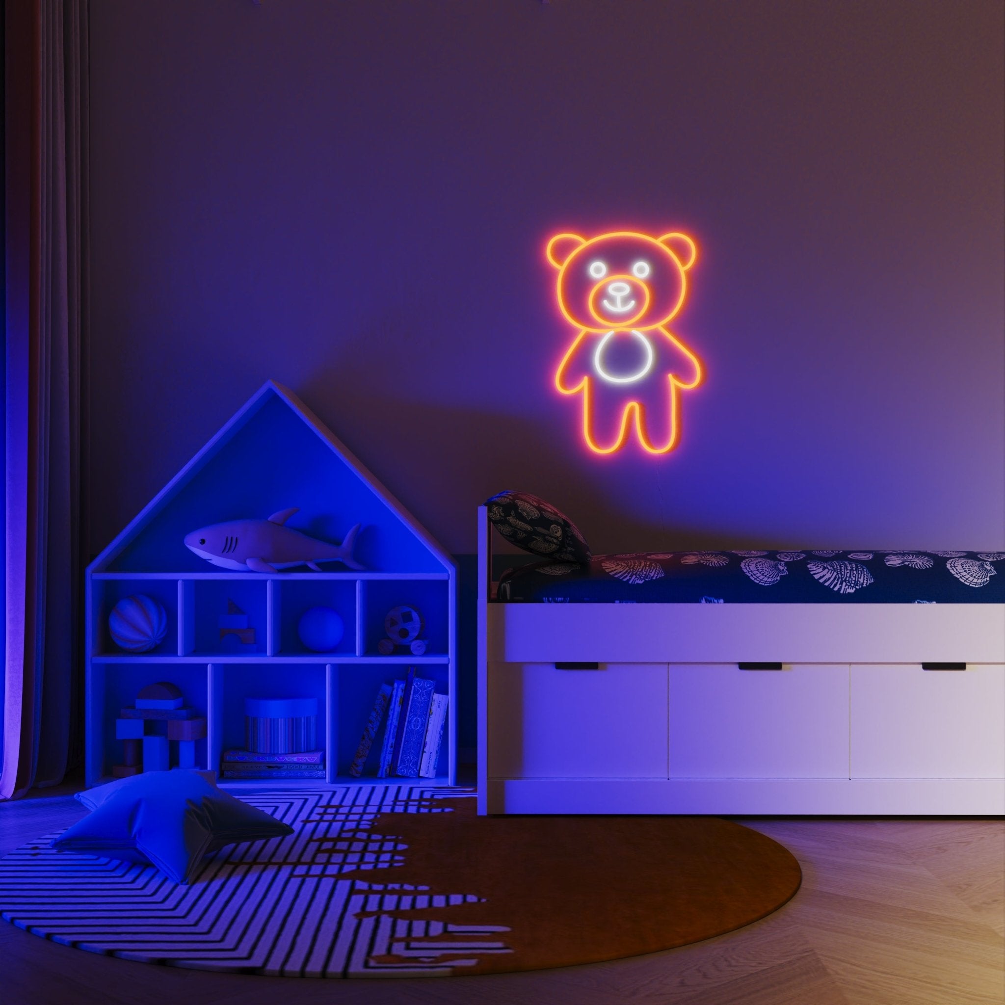 Bear Buddy - LED neon sign - YELLOWPOP UK