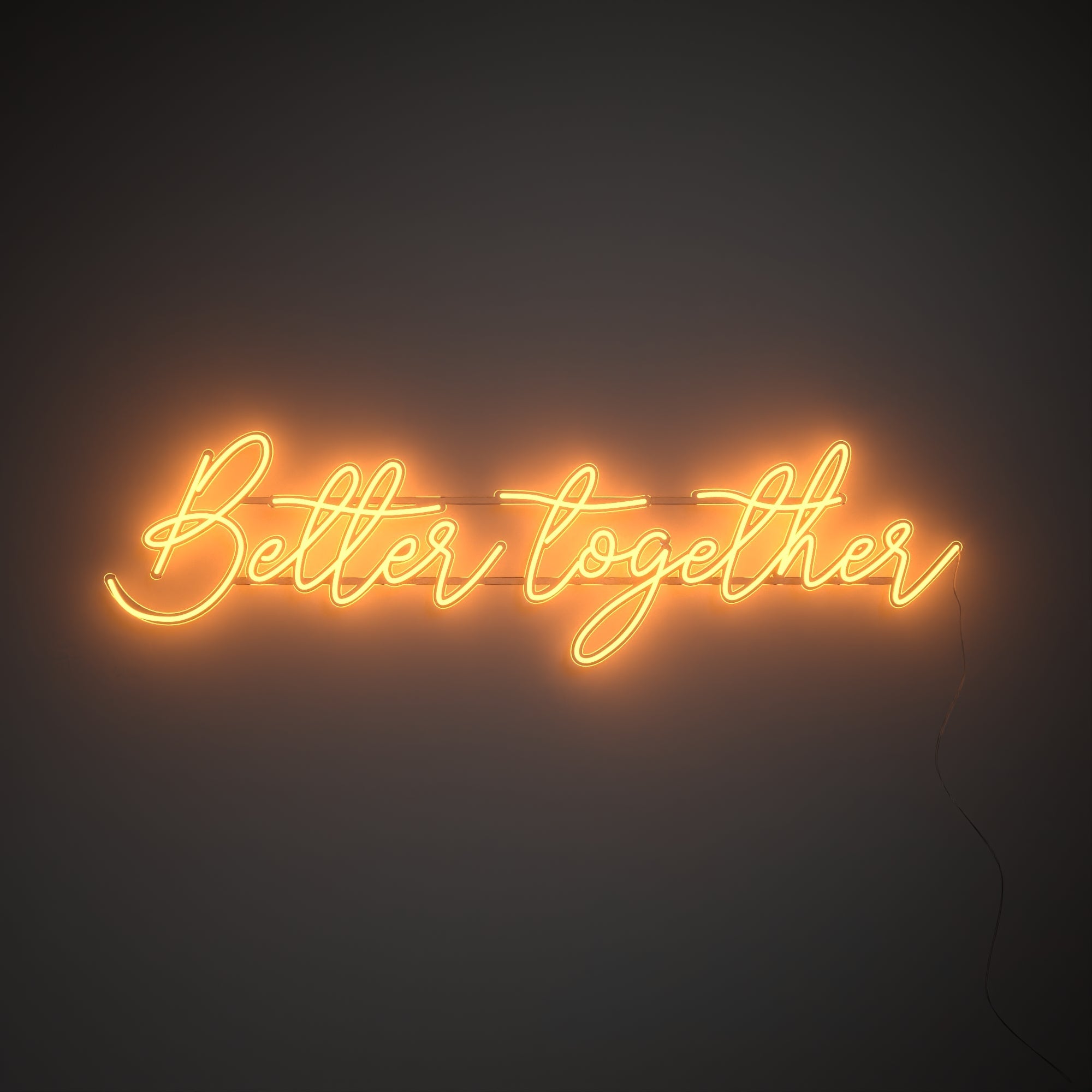 Better Together - LED neon sign - YELLOWPOP UK