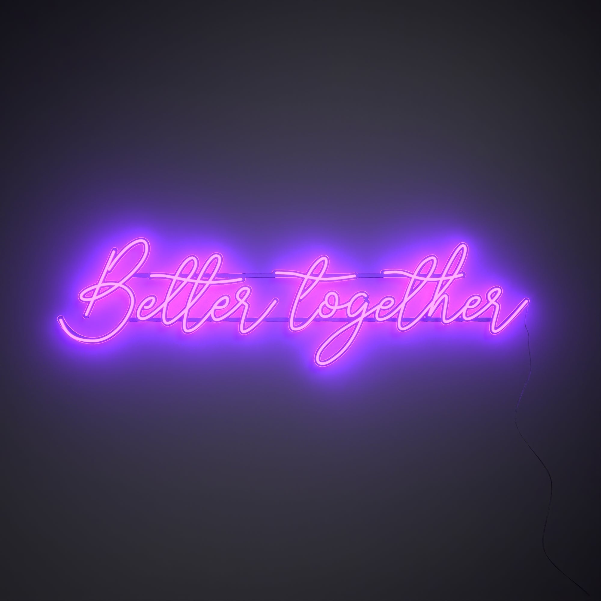 Better Together - LED neon sign - YELLOWPOP UK