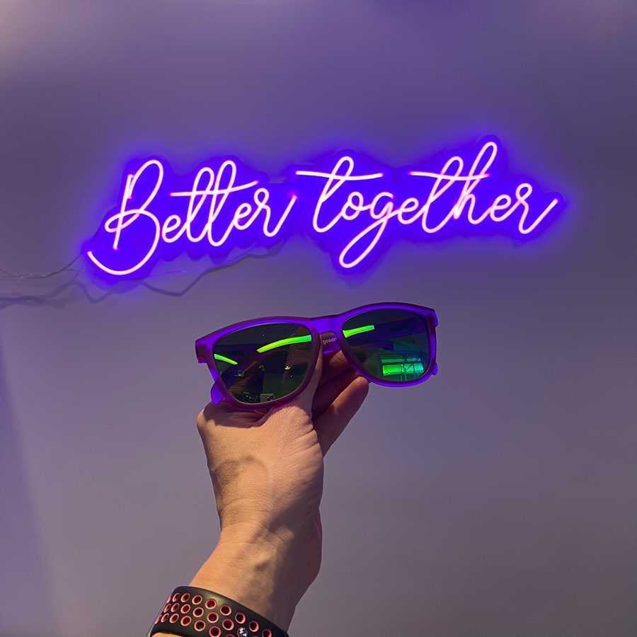 Better Together - LED neon sign - YELLOWPOP UK