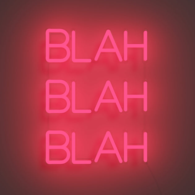 BLAH BLAH BLAH - Pop Hot Pink