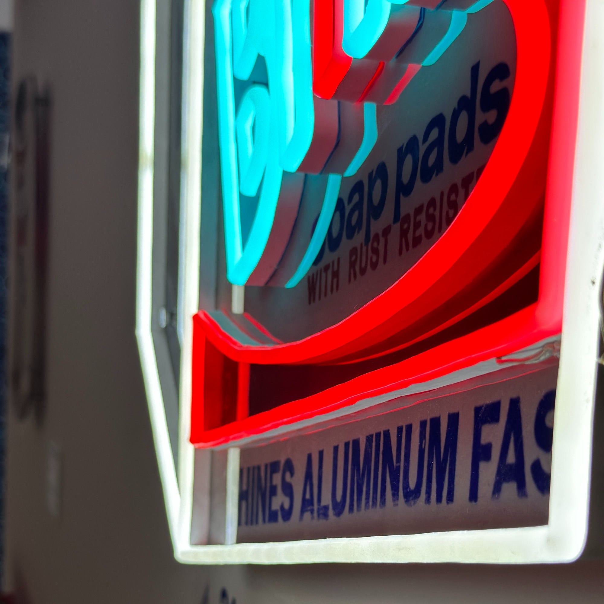 Brillo Box by Andy Warhol - LED neon sign - YELLOWPOP UK