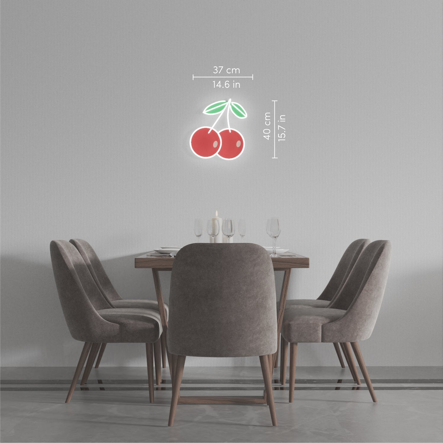 C-C-Cherry by Steffi Lynn - LED Neon Sign - YELLOWPOP UK