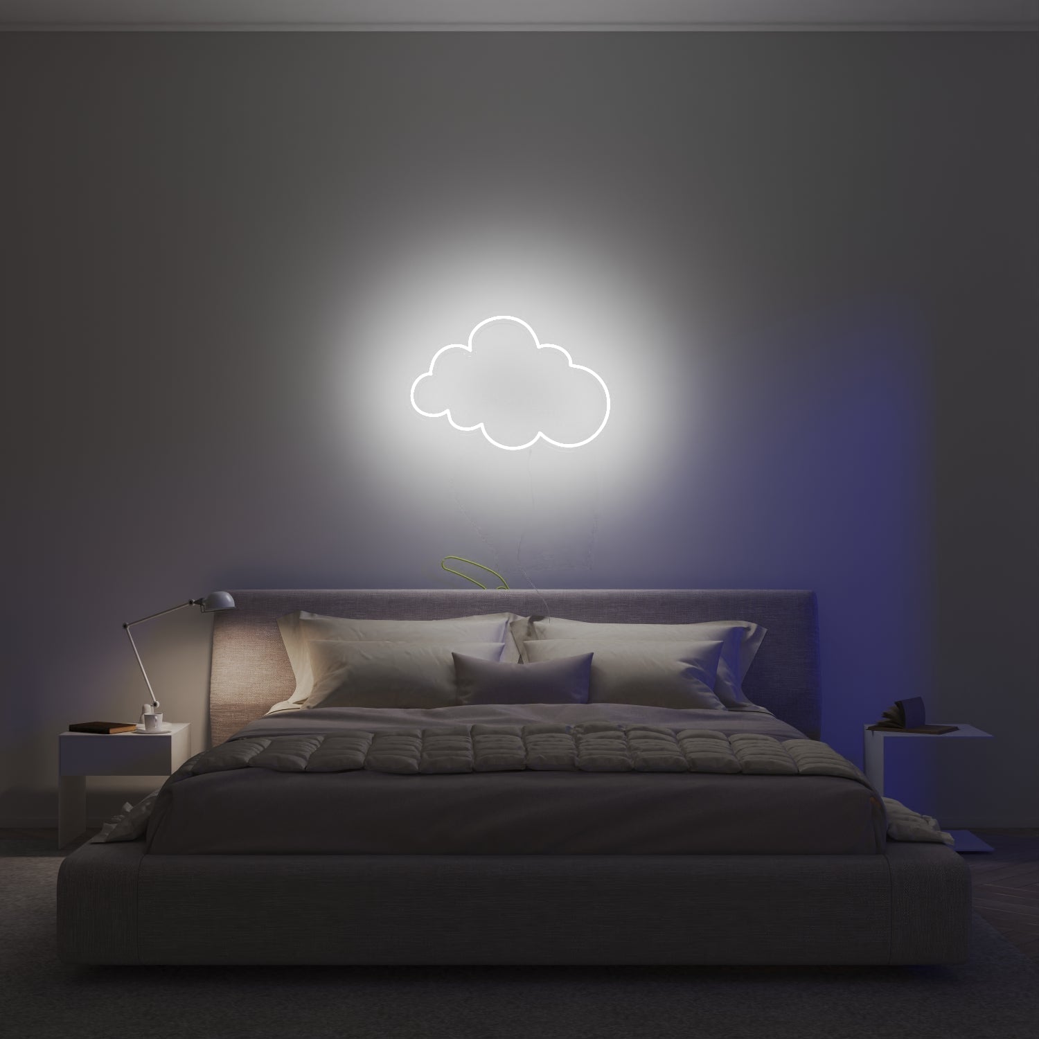 Cloud - LED neon sign - YELLOWPOP UK