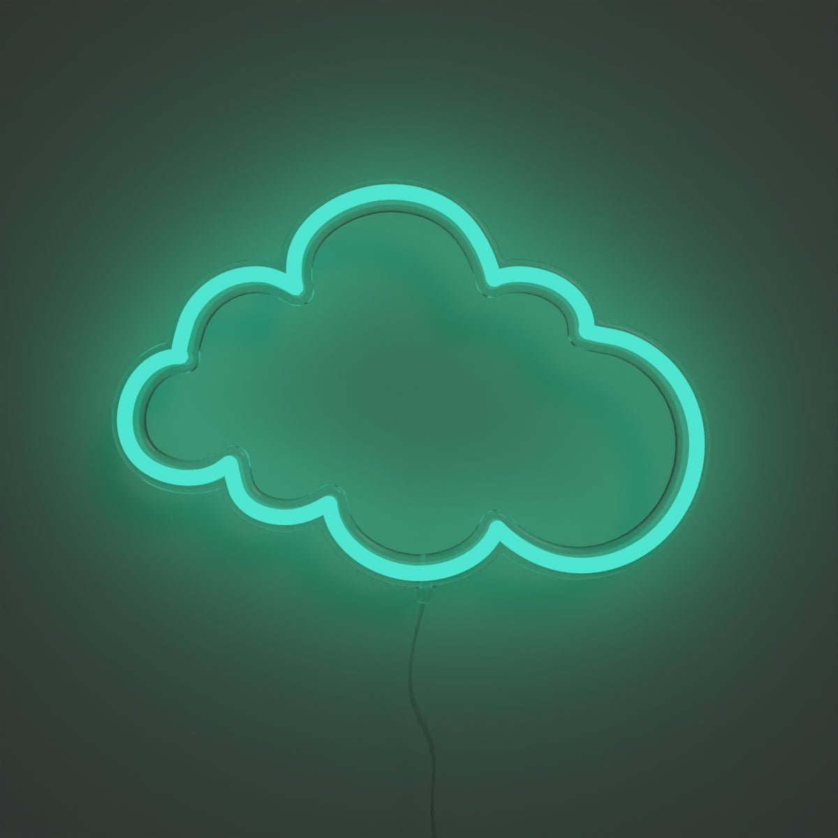 White neon online cloud light