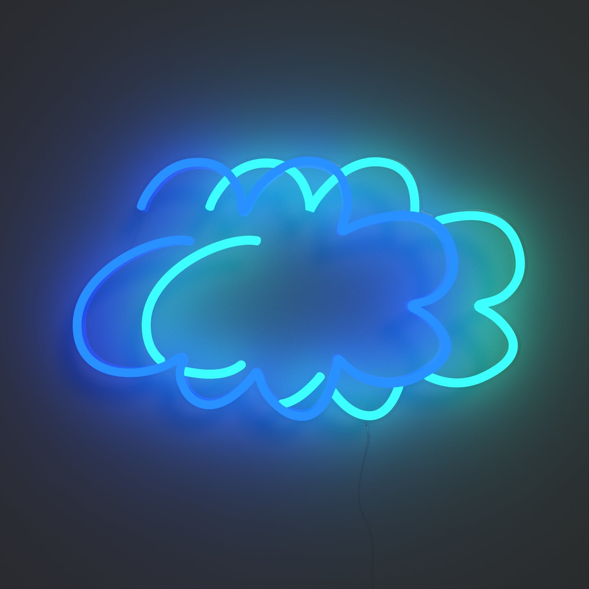 Cloud Twins - LED neon sign - YELLOWPOP UK