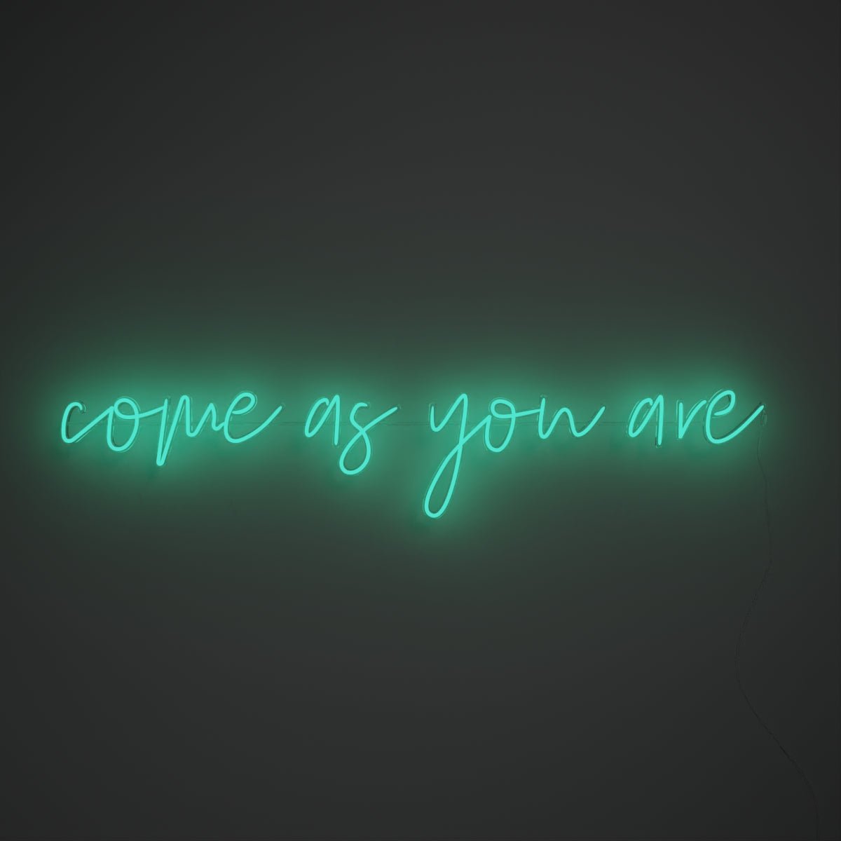 Come As You Are - LED neon sign - YELLOWPOP UK