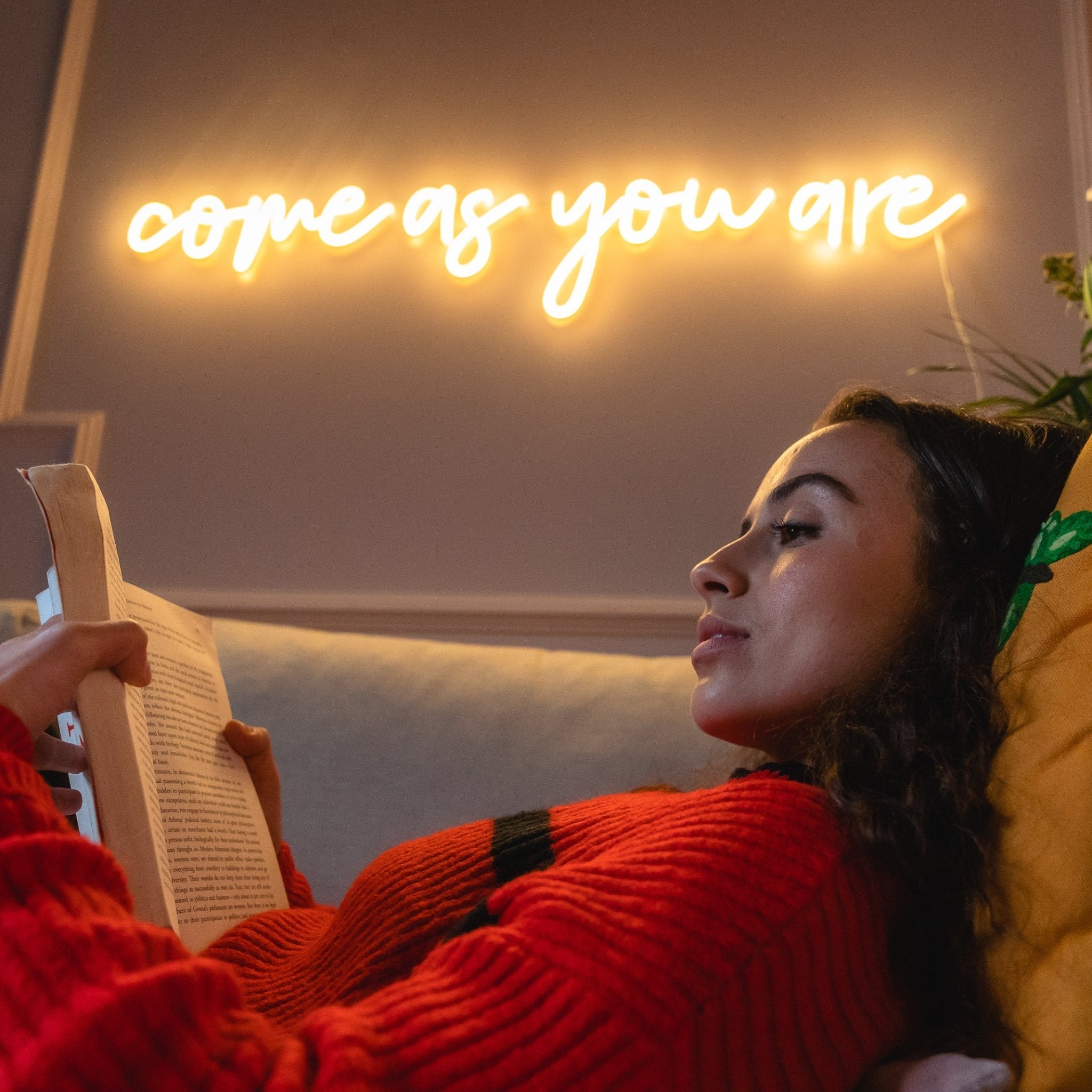Come As You Are - LED neon sign - YELLOWPOP UK