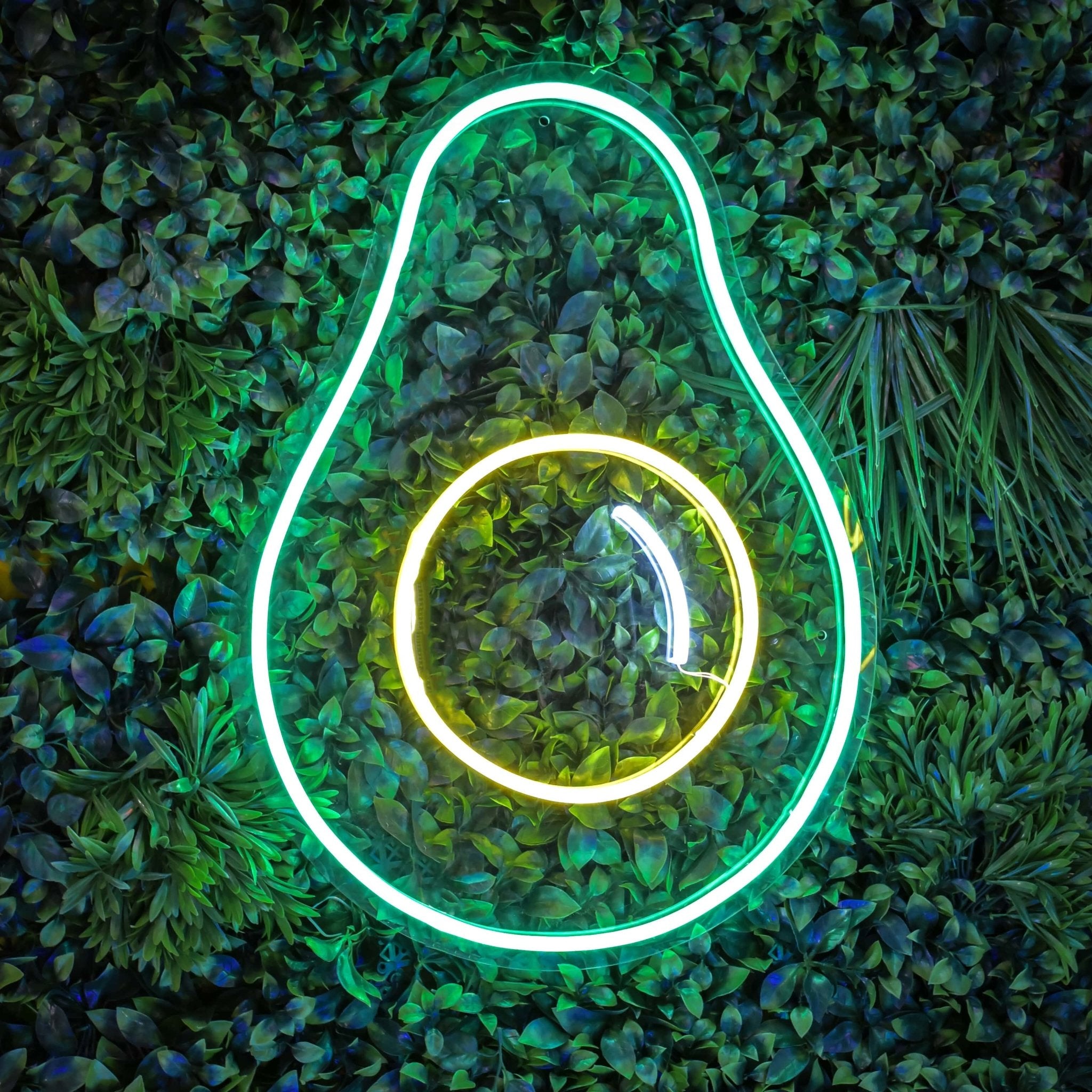 Crazy Avocado LED neon sign