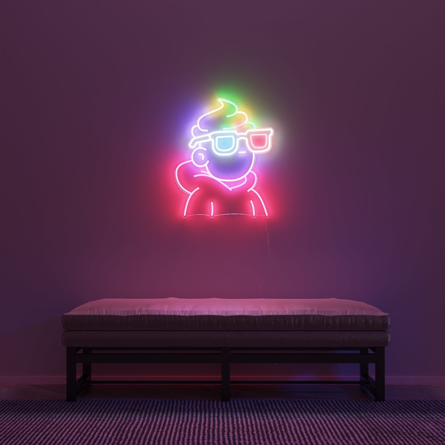 Custom LED Neon Doodles - YELLOWPOP UK