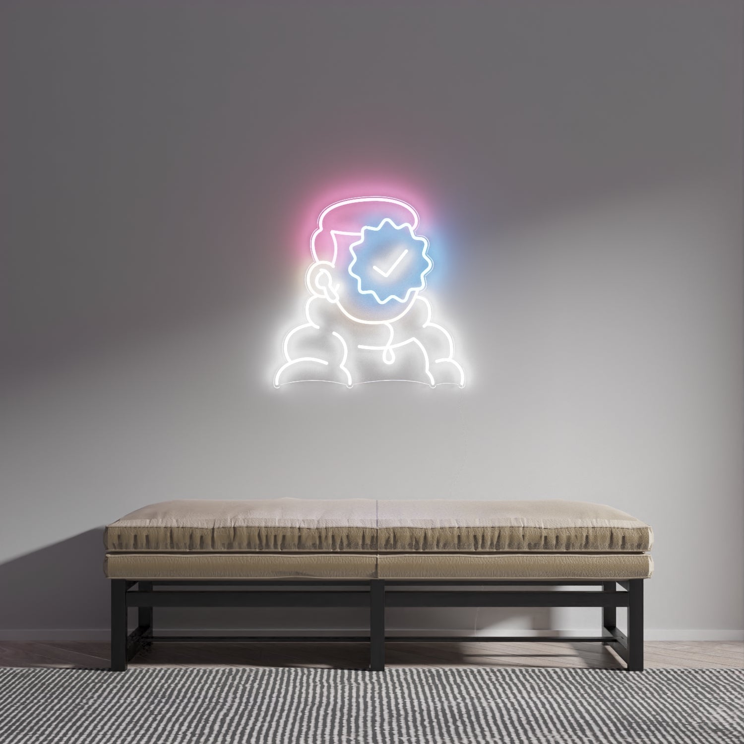 Custom LED Neon Doodles - YELLOWPOP UK