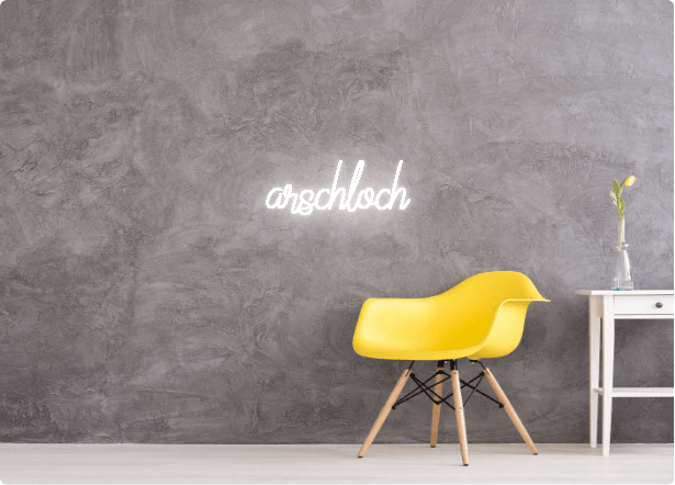 Custom order: arschloch - YELLOWPOP UK